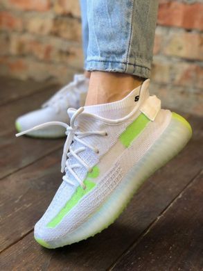 Кросівки Adidas Yeezy Boost 350 v2 White Green, 37