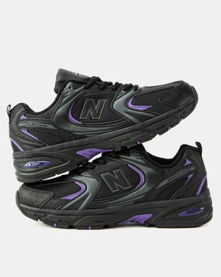 Кросівки New balance 530 Black Purple Winter Fur, 36