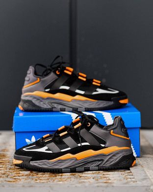 Кроссовки Adidas Niteball Black Orange