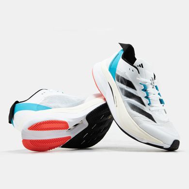 Кросівки Adidas Adizero Boston 12 White Black Blue, 40