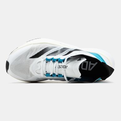 Кроссовки Adidas Adizero Boston 12 White Black Blue