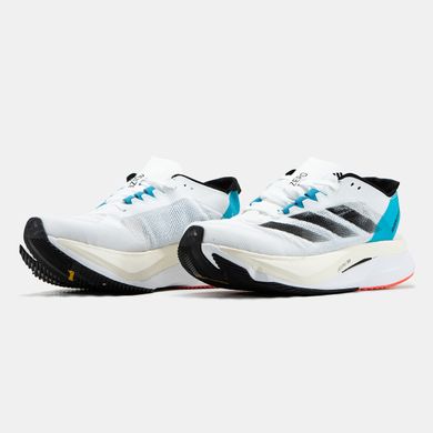 Кроссовки Adidas Adizero Boston 12 White Black Blue