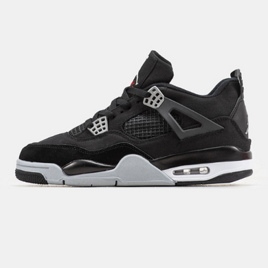 Кроссовки Nike Air Jordan 4 Black Canvas