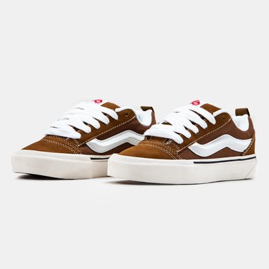 Кроссовки Vans KNU Skool Brown White, 36