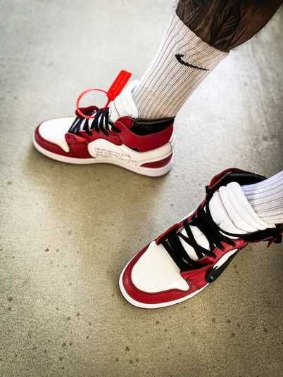 Кроссовки Air Jordan 1 Retro «Chicago» Off-White X Купить