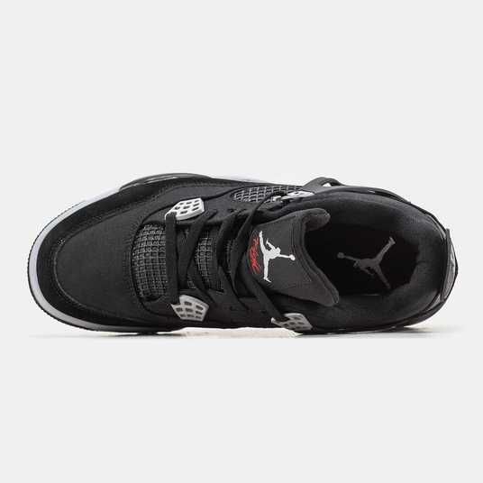 Кроссовки Nike Air Jordan 4 Black Canvas Купить (Доставка 1-3 Дня)