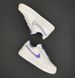 Кросівки Nike Force 1 White Purple