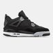 Кросівки Nike Air Jordan 4 Black Canvas, 36