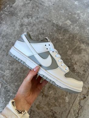 Кросівки Nike Dunk Low White Grey, 38