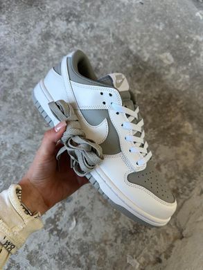 Кросівки Nike Dunk Low White Grey, 38