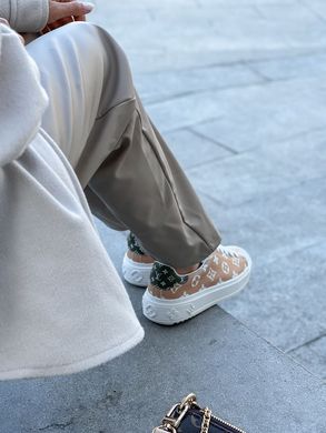 Кросівки Louis Vuitton Lv beige