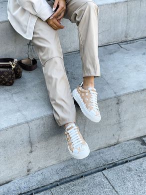 Кроссовки Louis Vuitton Lv beige, 36