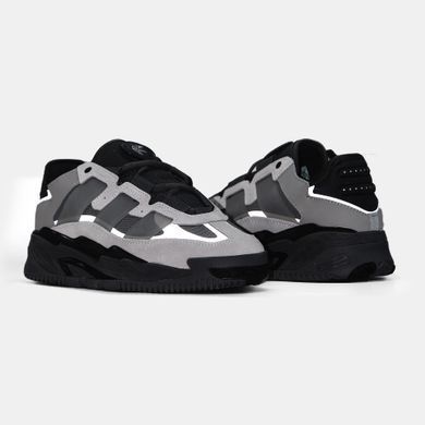 Кросівки Adidas NiteBall Grey Black, 38