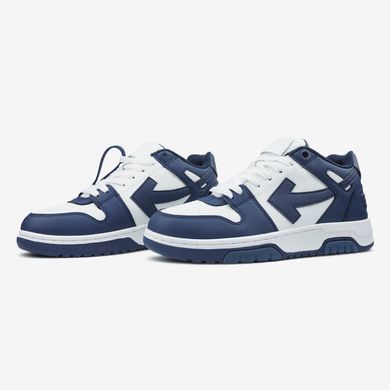 Кросівки Off-White Out of Office Tops Dark Blue White, 38