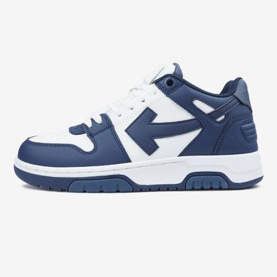 Кросівки Off-White Out of Office Tops Dark Blue White, 38
