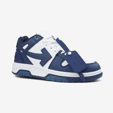 Кросівки Off-White Out of Office Tops Dark Blue White, 38