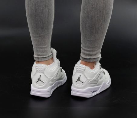 Кросівки Jordan 4 White Fur, 36