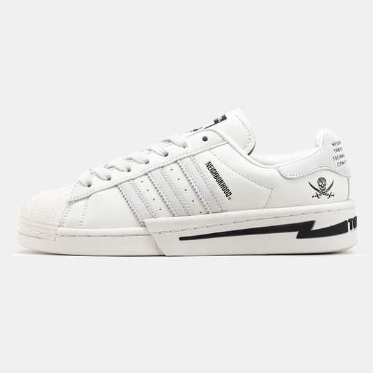 Кросівки Adidas Superstar x Neighborhood White Black Купити