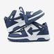 Кросівки Off-White Out of Office Tops Dark Blue White, 38