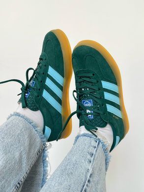 Кросівки Adidas Gazelle Indoor Green Blue, 37