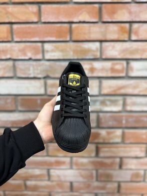 Кросівки Adidas Superstar Black White, 37