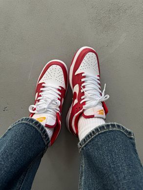 Кроссовки Nike Dunk Red/White Eclipse, 36