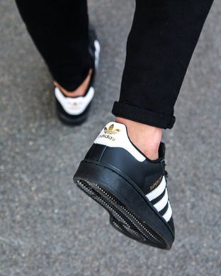 Кросівки Adidas Superstar Black/White, 40