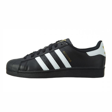 Кроссовки Adidas Superstar Black/White, 40