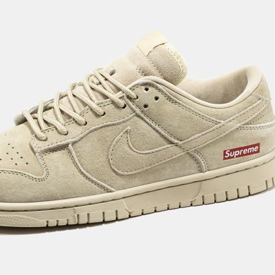 Кроссовки Nike SB Dunk Low x Supreme Beige, 40