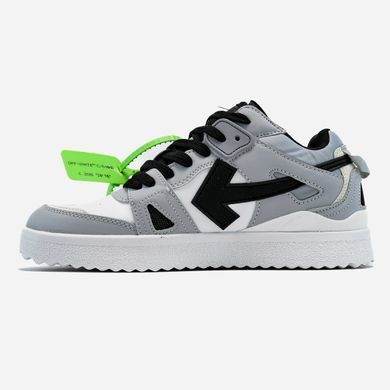 Кросівки Off-White Sponge Mid Top White Grey, 40