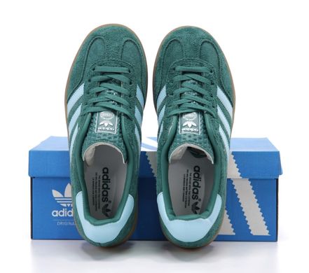 Кроссовки Adidas Gazelle Indoor Green Blue, 41