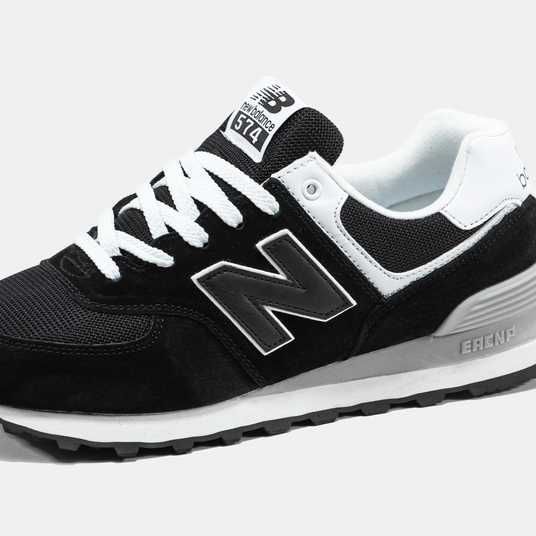Кросівки New Balance 574 Black White Купити (Доставка 1-3 Дні)