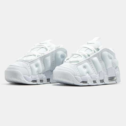 Кроссовки Nike Air More Uptempo Low Triple White Купить (Доставка