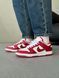 Кроссовки Nike Dunk Red/White Eclipse, 36