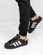 Кросівки Adidas Superstar Black/White, 40