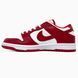 Кроссовки Nike Dunk Red/White Eclipse, 36