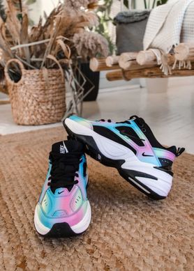 Кросівки Nike M2K Tekno Black White Reflective Rainbow, 36