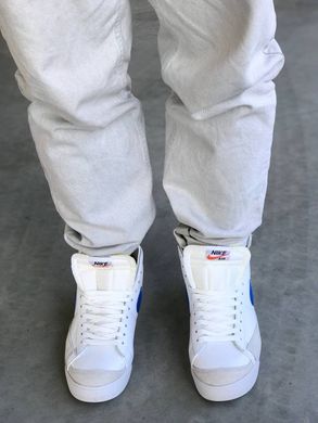Кроссовки Nike Blazer white blue, 45