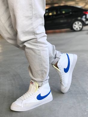 Кроссовки Nike Blazer white blue