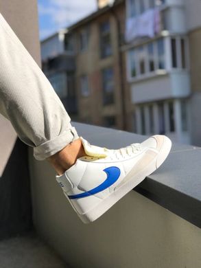 Кроссовки Nike Blazer white blue, 41