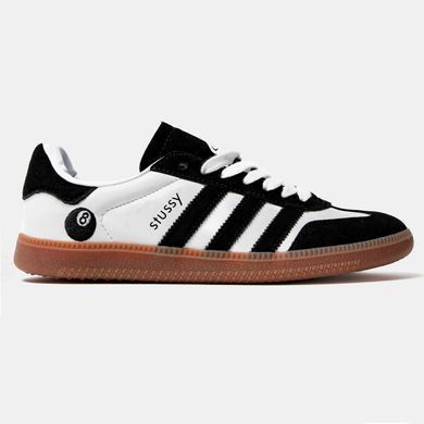 Кросівки Adidas Samba x Stussy White Black, 36