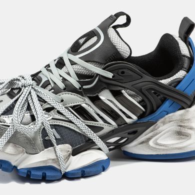 Кросівки Adidas Vento XLG Deluxe Grey Black Blue, 41
