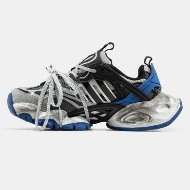 Кросівки Adidas Vento XLG Deluxe Grey Black Blue, 41