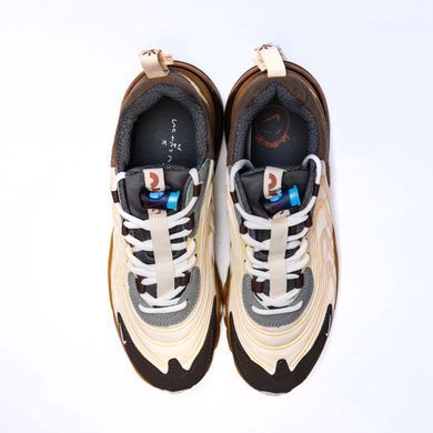 Кросівки Nike Air Max 270 React x Travis Scott Beige, 37