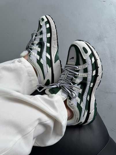 Кросівки Nike P-6000 White Green Black - Sneakers Kross — інтернет