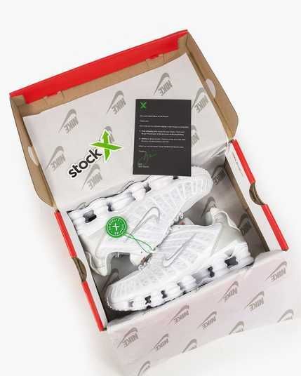 Кросівки Nike Shox TL White Duo Купити (Доставка 1-3 Дні)