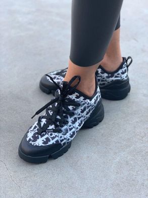 Кросівки Dior D-Connect Black White