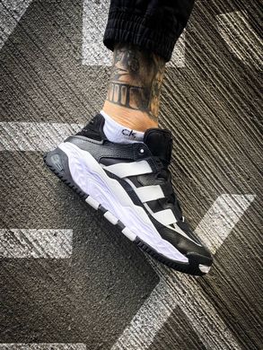 Кросівки Adidas Niteball Black White, 36