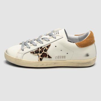 Кросівки Golden Goose Superstar low cut White leo Star, 37