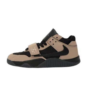 Кроссовки Nike Air Jordan Cut The Check Grey x Travis Scott Brown Black, 40